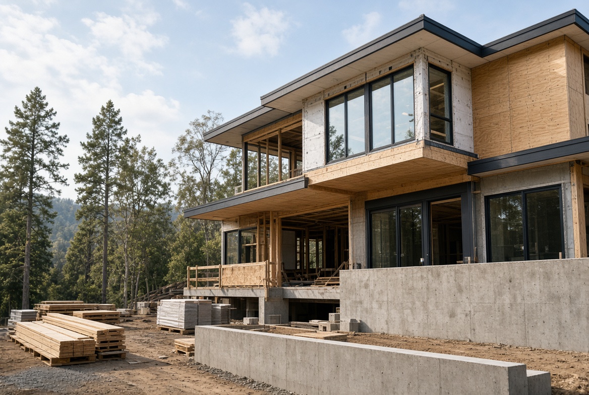 Home under construction